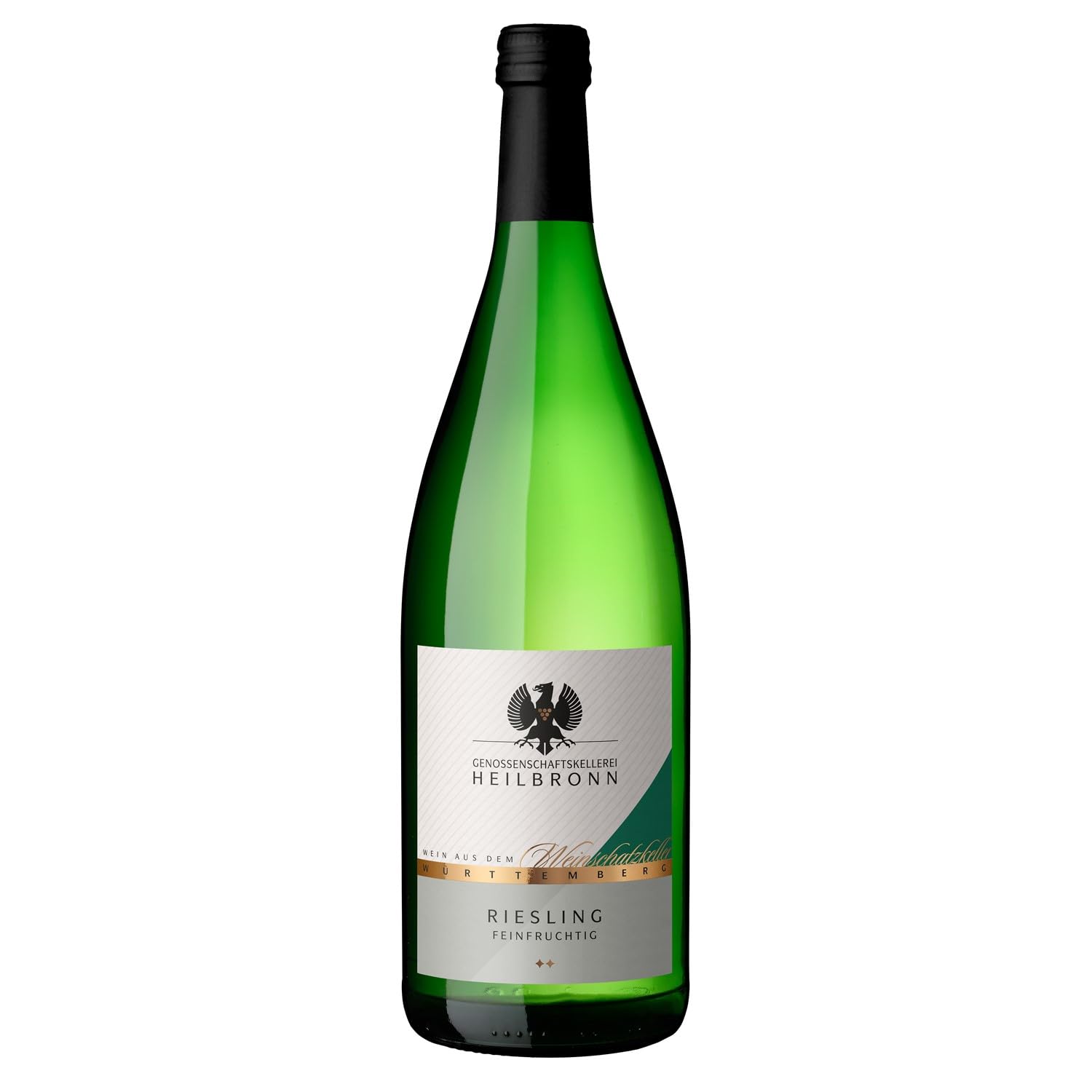 Heilbronner Staufenberg Riesling feinfruchtig Weißwein Riesling Deutschland inkl. FeinWert E-Book (6 x 1l)