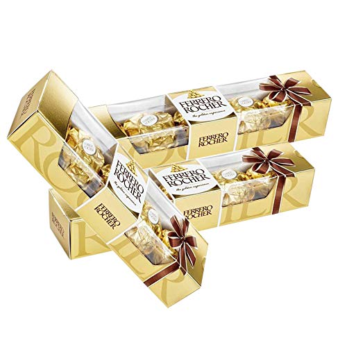 Ferrero Rocher Chocolate 4 Pieces (Pack Of 3) - 100 Gram