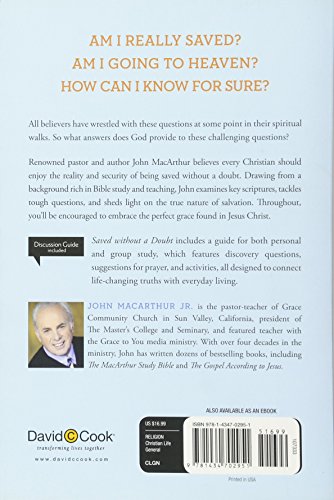 Saved Without A Doubt: Being Sure Of Your Salvation (John Macarthur Study) #TOP1
