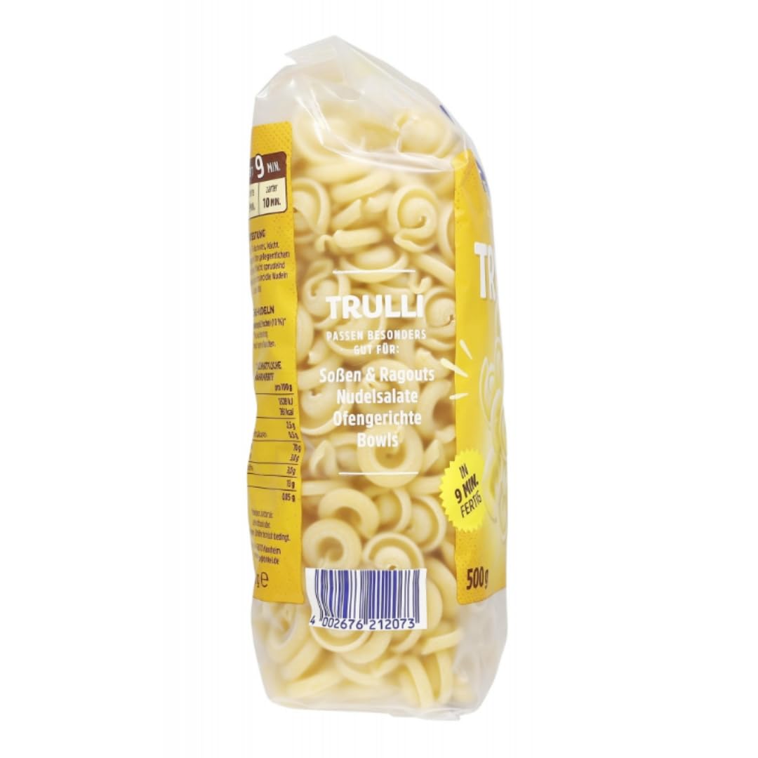 Mit Pufai Grocery, Frischei-Nudeln Shipli 500 Gramm x 8 Packungen + Birkel's No. 1 Trulli Pasta Nudeln 500 gramm x 2 Stück