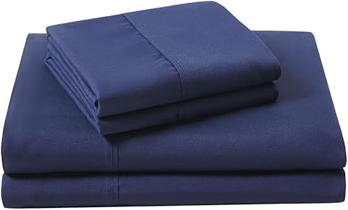 Miniatura 1 de Prime Homeware Juego de sábanas tamaño individual, ligero, juego de 3 piezas, juego de sábanas transpirables y refrescantes, doble cepillado, hotel