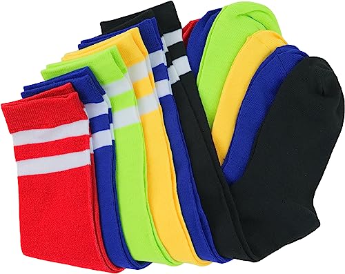 Image of ToBeInStyle Women's Pack of 6 or 12 Knee High Socks