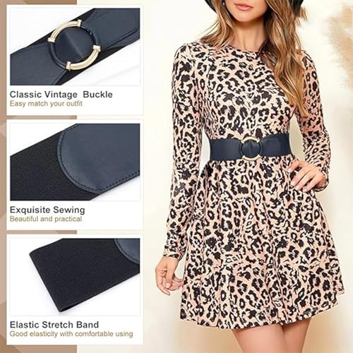 PU Waist Chain Underbust Waistband Elegant Cowgirl Belt For Women Proms Club Party For Jeans Dresses Modern Belt4