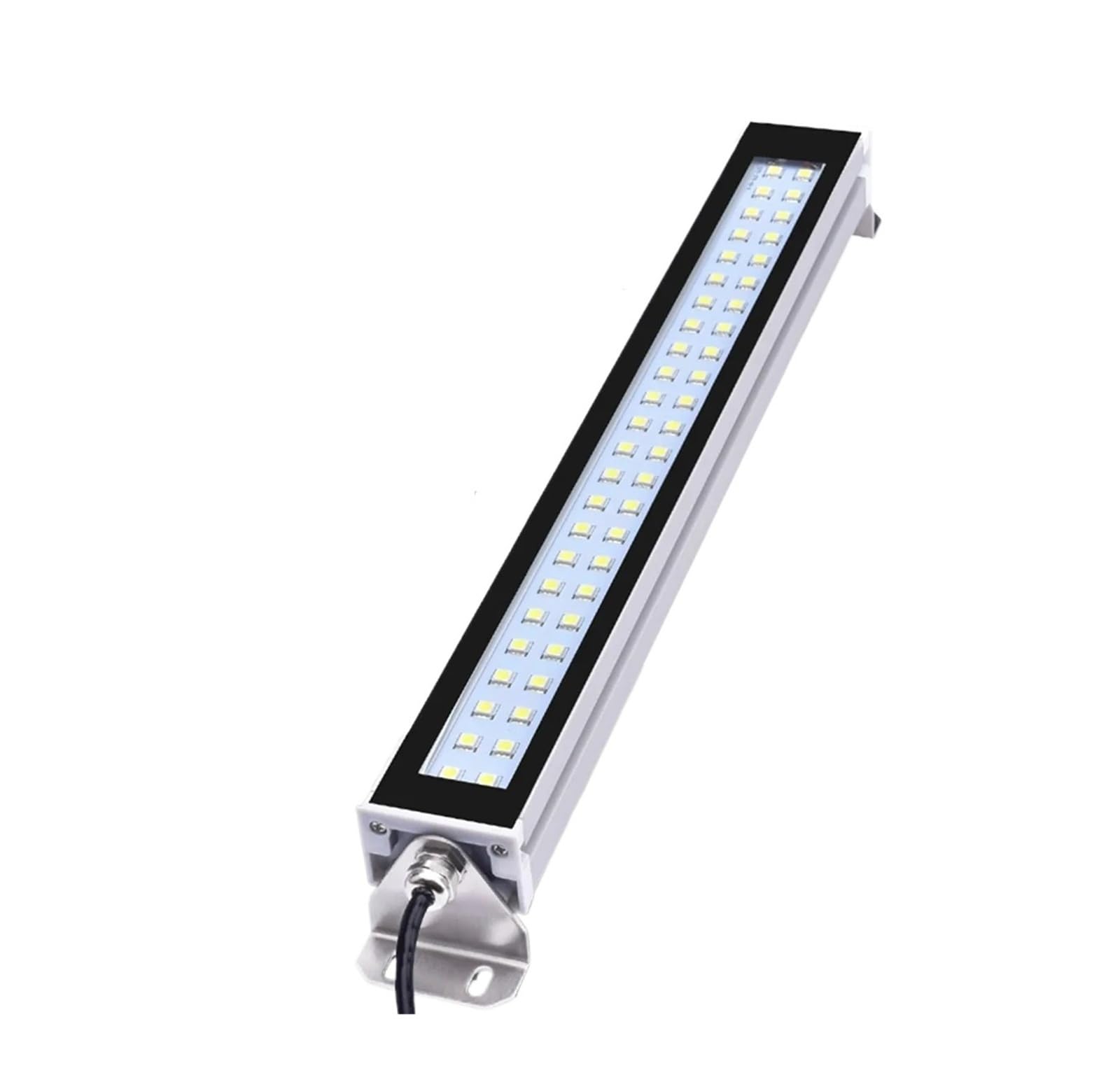Lampa robocza LED do obrabiarek CNC, lampa taśmowa, stop aluminium, IP66, wodoodporna, olejoodporna Do obrabiarek(12W 400mm,110-230V)