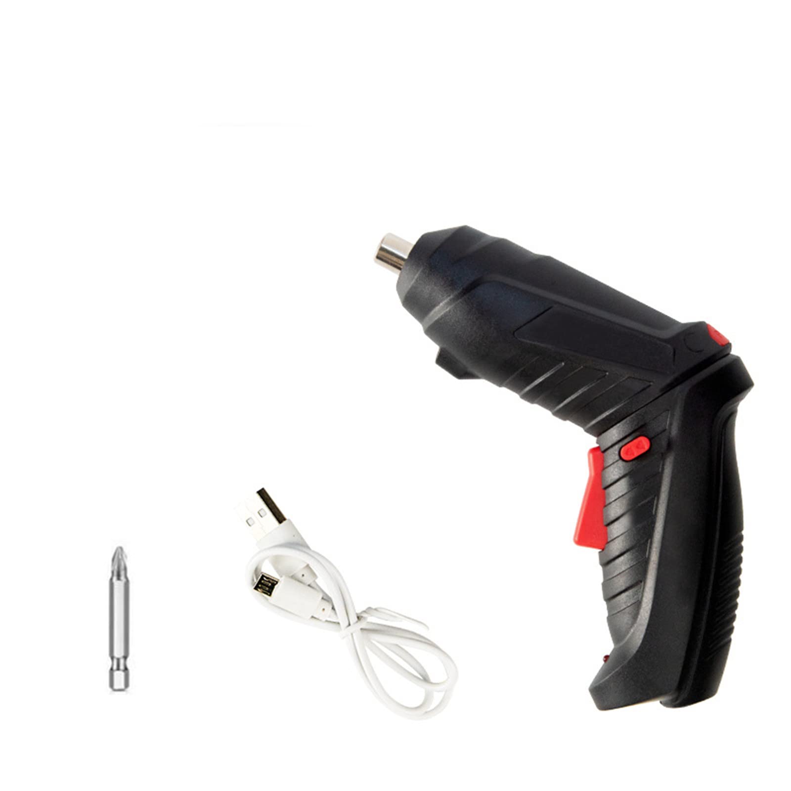 Rechargeable 3 6V Cordless Electric Screwdriver Electric Drill 2 Position Handle With LED Light Includes 1pc Screw Head