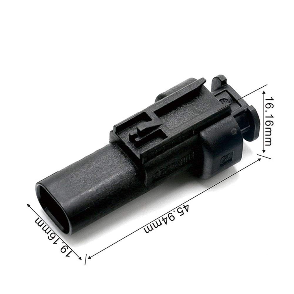 SHENYI 1Pcs 2 Way Male Plug Auto Electric Wiring Harness Connector 