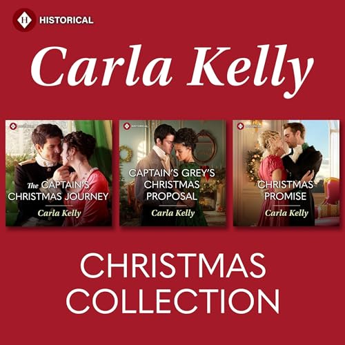 Carla Kelly Christmas Collection Audiolivro Por Carla Kelly capa