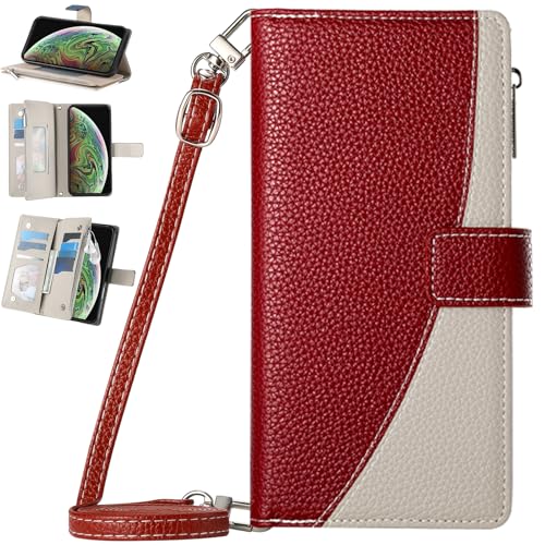 Étui portefeuille pour Samsung S22 Ultra, oubliez votre grand sac grâce à la bandoulière