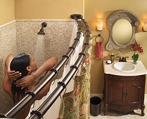 Moen Brantford Oil Rubbed Bronze Two-Handle Low Arc Centerset Bathroom Faucet With Drain Assembly, Bathroom Faucets For Sink 3-Hole, 4-Inch Wide Standard Setup, 6610Orb, 0.5 #TOP1