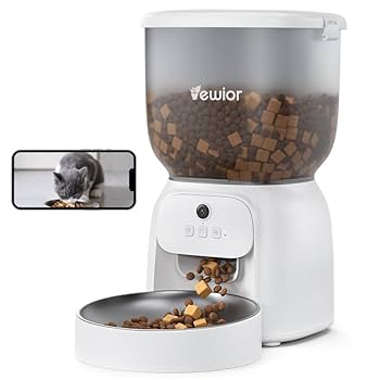 Wansview 自動給餌器 猫犬対応 4L大容量 見守り 楽天市場】Wansview 自動給餌器 猫犬対応 300万高画素カメラ付き