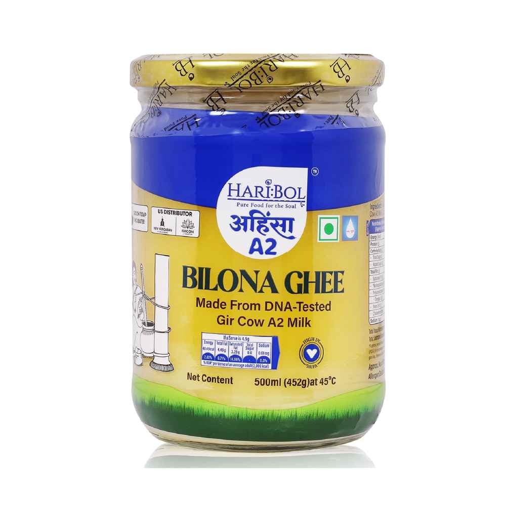 HARI:BOL Gir Cow Bilona Ghee 500 Ml(Pack Of 2)Dna Tested Desi Gir Cow Milk|Glass Jar|Bilona Method|Pure,Natural&Healthy (B0CTQPYZ4J) Amazon Price History, Amazon Price Tracker