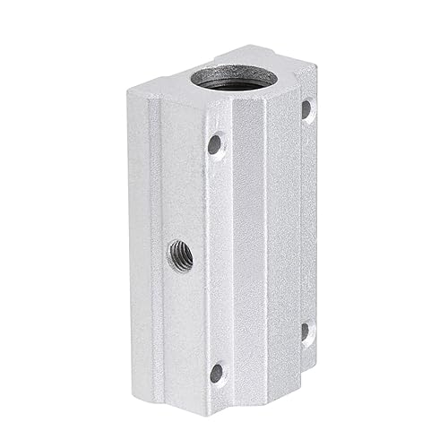 Miniatura 4 de uxcell Unidades lineales del bloque deslizante del rodamiento de bolas SCS8LUU, diámetro interior de 26.2 ft m