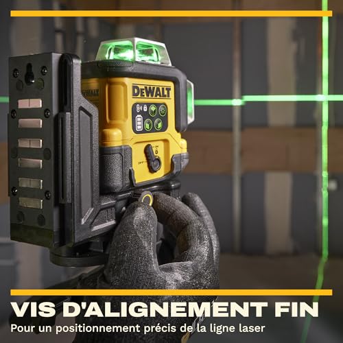 Niveau laser 3 lignes faisceau DEWALT étui de transport DCLE14361GB XJ - vue 5