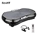 NexHT Fitness Vibration Platform Whole Body Shape Exercise Machine(89006A),Vibration Plate,Fit Massage Workout Trainer with Two Resistance Bands &Remote Controller,Max User Weight 330lbs.Black