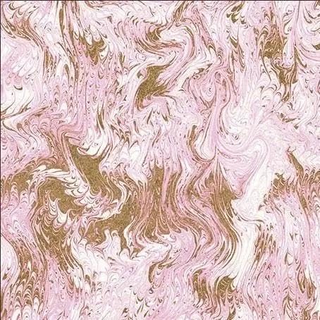 Origami Paper 15 x 15 cm 24 K Marble Pink