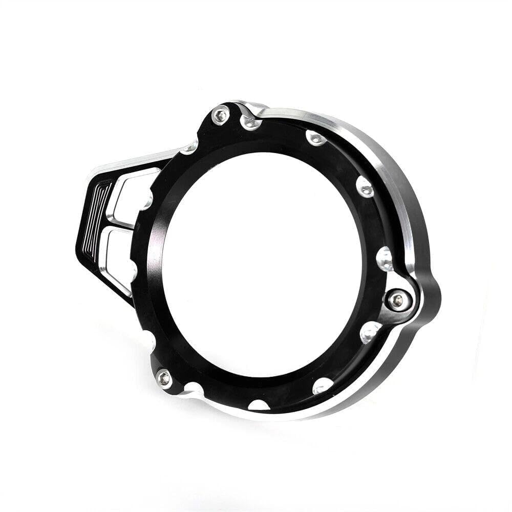 Anello di copertura trasparente per tachigrafi 3D CNC compatibile con Monkey 125 DAX125 ST125 Trail 125 CT 125 2018-2024 (nero)