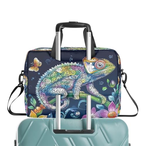 Maletín para laptop unisex 15.6-16 pulgadas floral miniatura 7