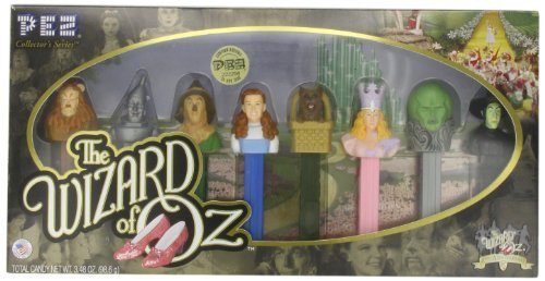 Pez Wizard of OZ Collector's Series Gift Set, 3.48 Ounce Box by PEZ Candy