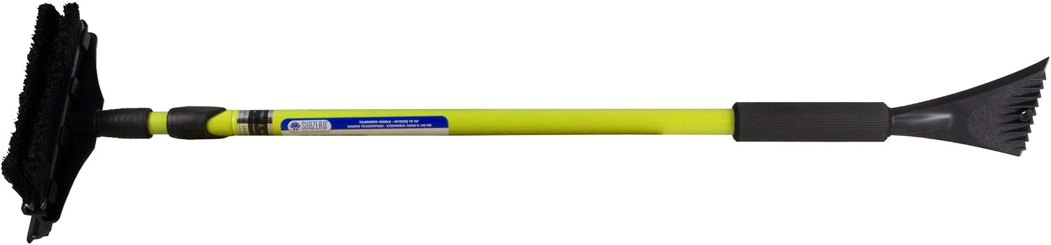 SubZero 2610XM 52" Super Extender Snowbroom with Integrated Squeegee and Ice Scraper (Colors may vary)