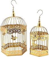 Algopix Similar Product 12 - Bellaa 23592 Metal Bird Cages House