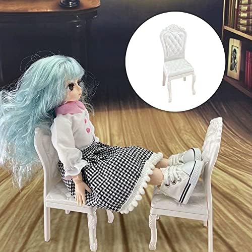 NA Miniature Chair Doll House Furniture Chair Model Toys for Dolls Action Figure