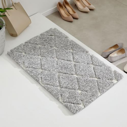 LOWYA ���E�� �J�[�y�b�g ���O�}�b�g �O�~ ���イ���� ���O �}�b�g ���փ}�b�g ���� �V���M�[���O �_�C�A ��80×50cm ������� �O���[