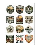 Chimney Rock Village North Carolina 12 Pack Souvenir...
