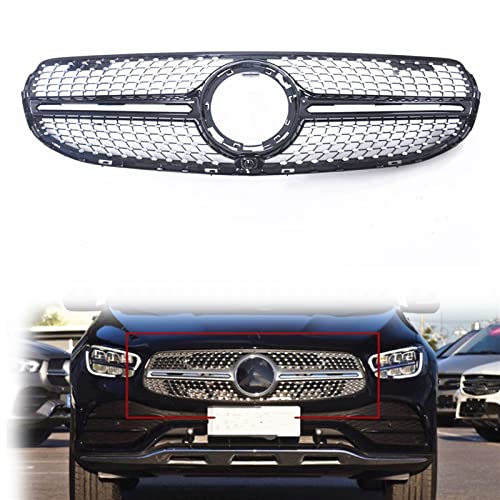 Grille calandre Benz GLC W253 X253 diamant noir pour GLC300 GLC250