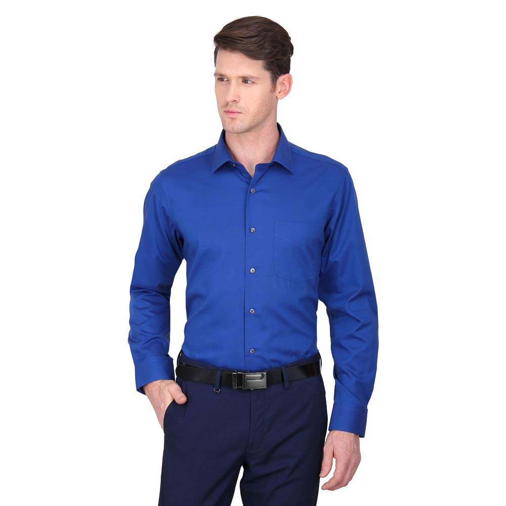 van heusen Men's Premium Cotton Regular Fit Formal Shirt-picture-11