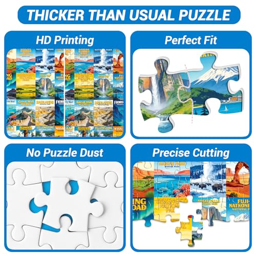 Puzzle Temática Montañas 15+ Anos miniatura 3