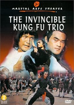 DVD Invincible Kung Fu Trio Book