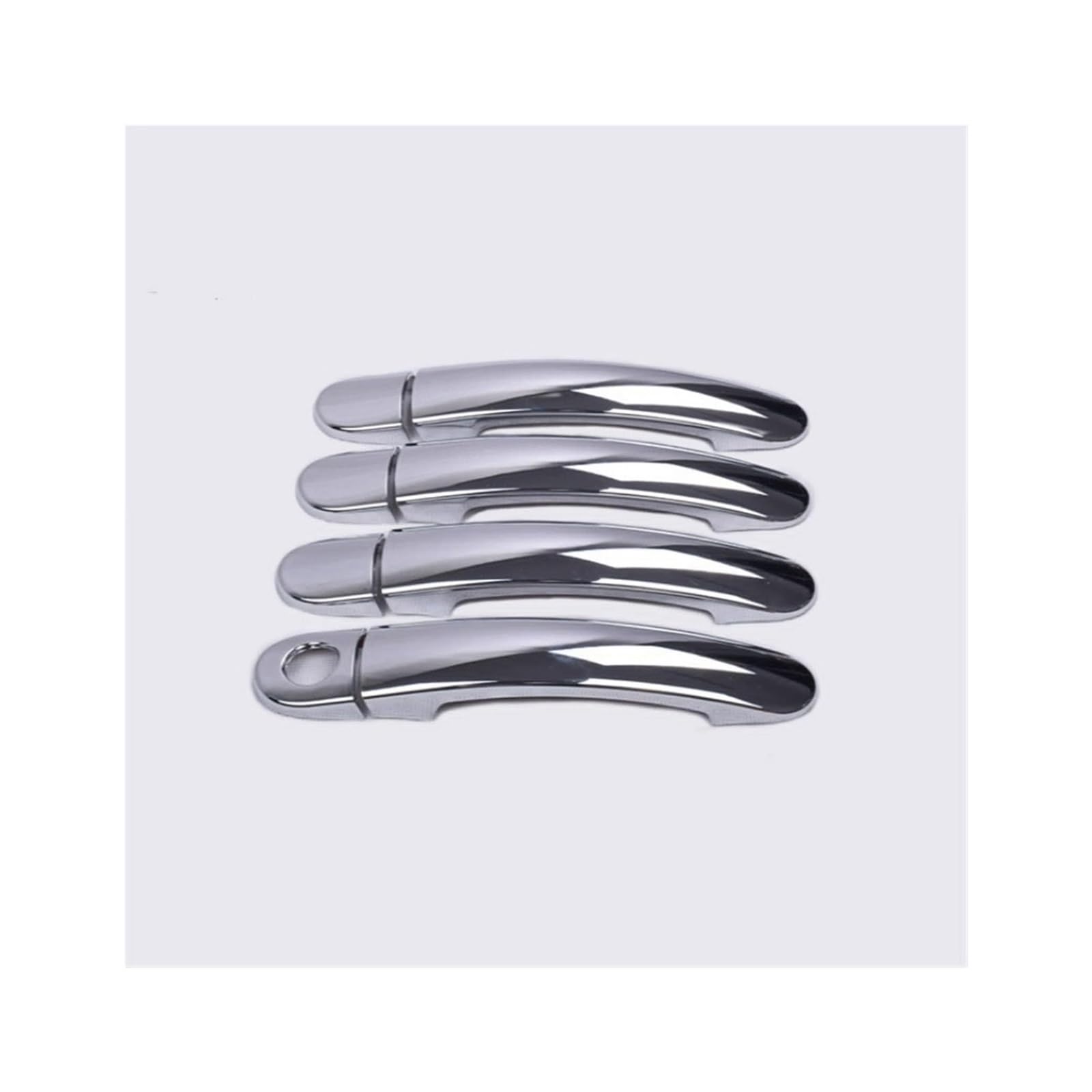 Hckclmbmzw 2 For Skoda For Yeti 009 010 011 01 2013 014 015 016 017 Chrome Car Door Handle Cover Cup Bowl Trim Accessories Door Handle Cover(2)
