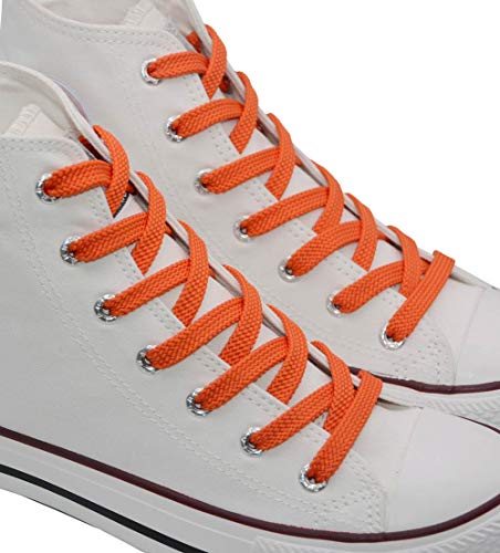 Image of VSUDO 2 Pairs Double Layer Flat Sneaker Shoe Lace, Flat Shoelace /Shoe String