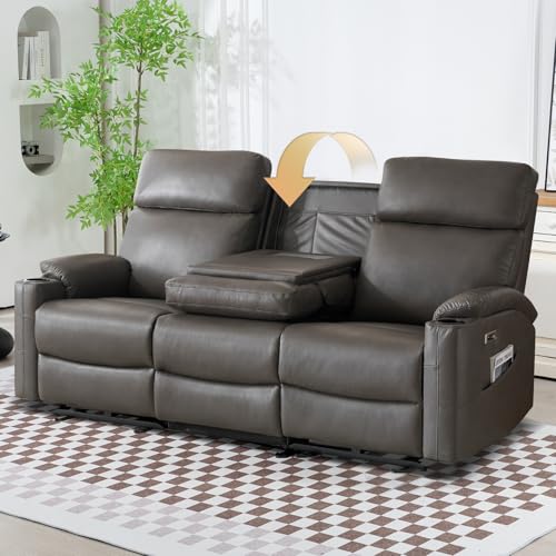 B BAIJIAWEI 3 Seater Recliner Sofa Power Reclining