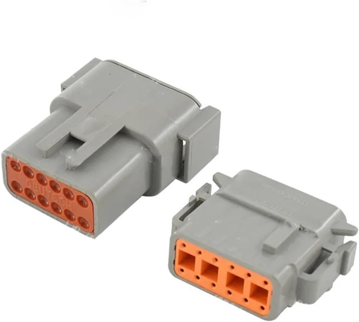 202 Pieces Of DTM Waterproof Wire Connector Kit DTM06-2/3/4/6/8/12S DTM04-2/3/4/6/8/12P With Pin Automotive Sealing Plug(Crimp terminal)