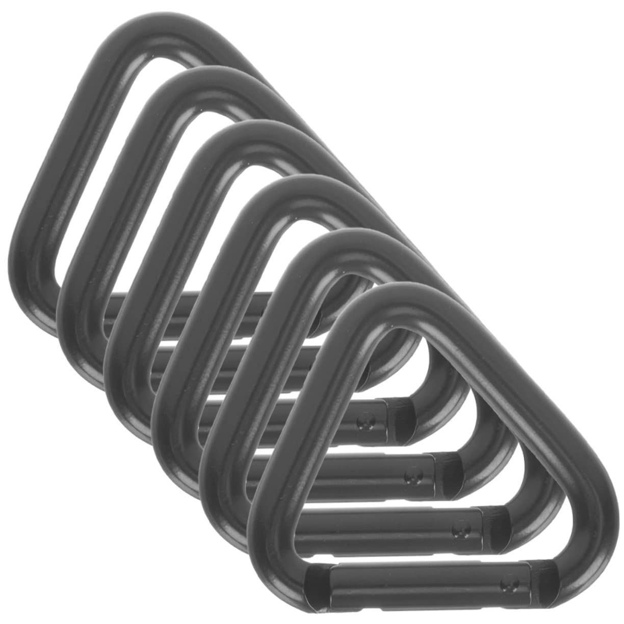 6pcs Heavy Duty Carabiner Clip for Outdoor Activities Locking Carabiner Clip Hammock Carabiner Hook Buckles