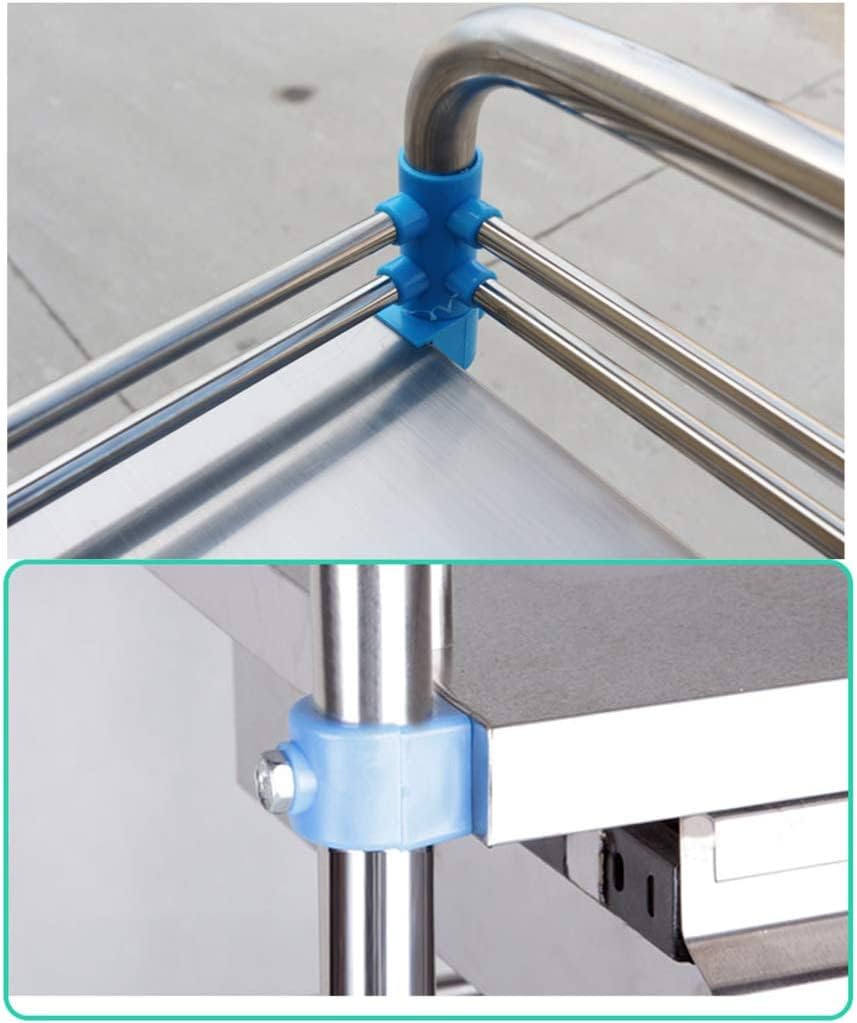 Carrello Multifunzionale Per Servizi, Carrello Per Laboratorio Assemblato, Carrello Medico In Acciaio Inox A 2/3 Strati, Carrello Per Trattamenti Di Bellezza, Carrello Per Utensili Speciali Dentali,