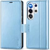 TUCCH Custodia Portafoglio per Galaxy S26 Ultra, Blu Brillante