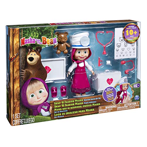 Exteriores, Toy Masha y el Oso Set Masha Enfermera para niñas pequeñas