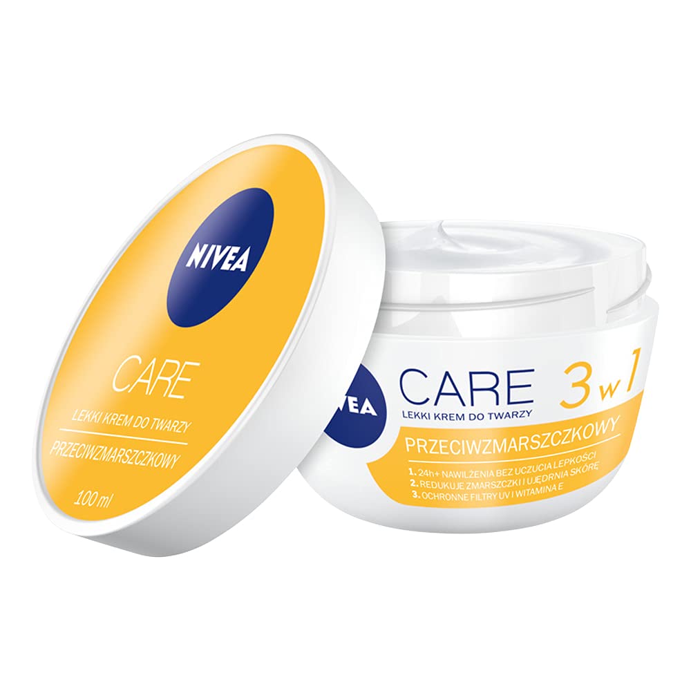 Nivea Pflege Leichte Anti-Aging Gesichtscreme 100Ml, 5-In-1 Wirkung