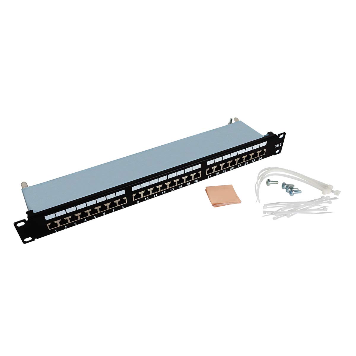 Aiten Data Patch Pannello di Patch Patch Patch 24 Porte Cat 6 FTP Armadio Rack