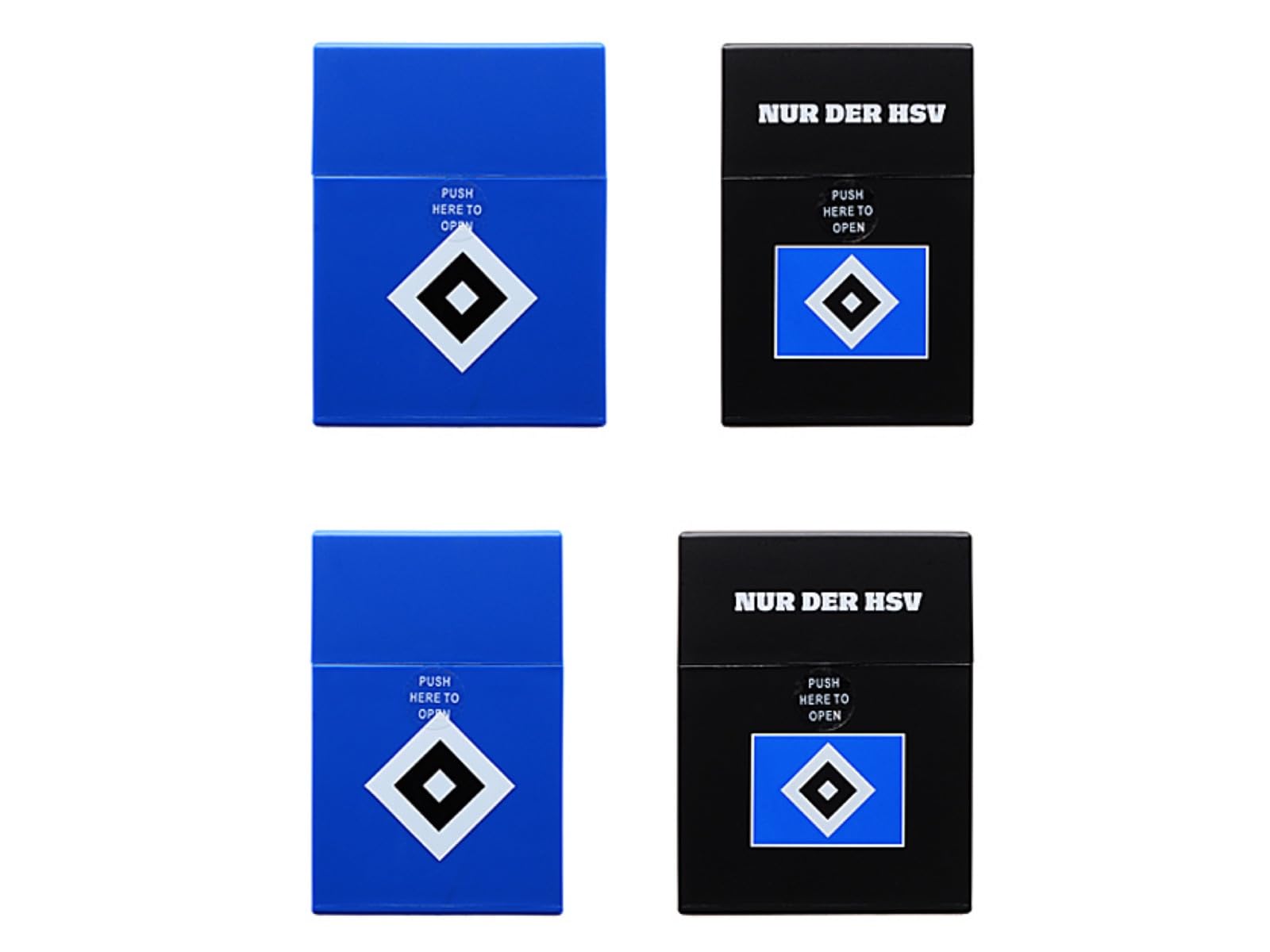 4 x Cigarette Box HSV for 20 and 25 Cigarettes - Only the HSV