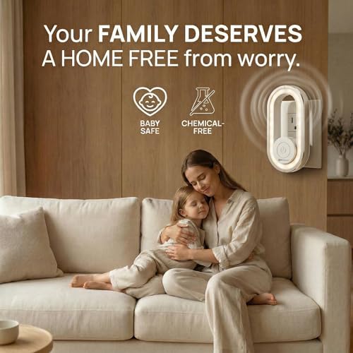 Image of AUR-A28, Ultrasonic Pest Control Repeller - Electronic & Ultrasound, Indoor Plug-in Repellent - Get rid of - Rodents, Mice, Squirrels 6 Pack