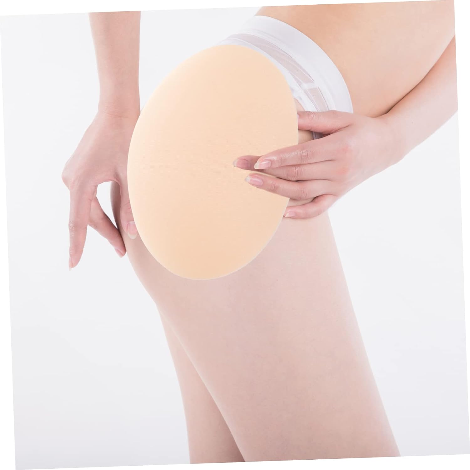 Adhesive Hip Pads for Hip Dips Comfortable Silicone Butt Lifting Pads for Women Non-Slip Reusable Enhancer Pads for Dresses and Casual Wear 2 Pack