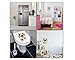 Winston & Bear 3D Cat Stickers - 2 Pack - Brown & White Ragdoll Cat Decals for Wall - Fridge - Toilet - Room - Car - Retail Packaged