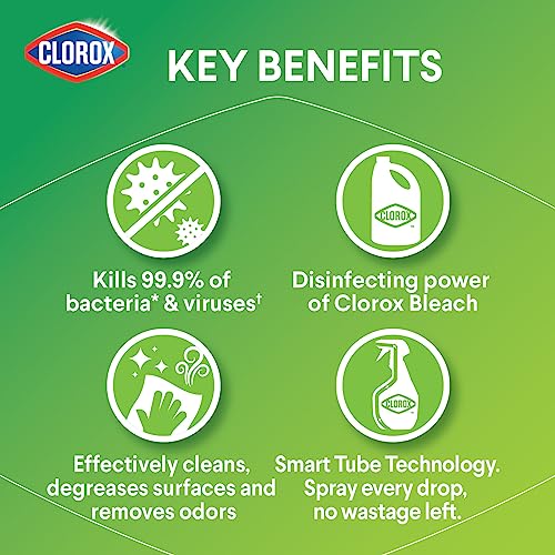 Clorox Clean-Up All Purpose Cleaner with Bleach – Original, 32 Ounce Spray Bottle