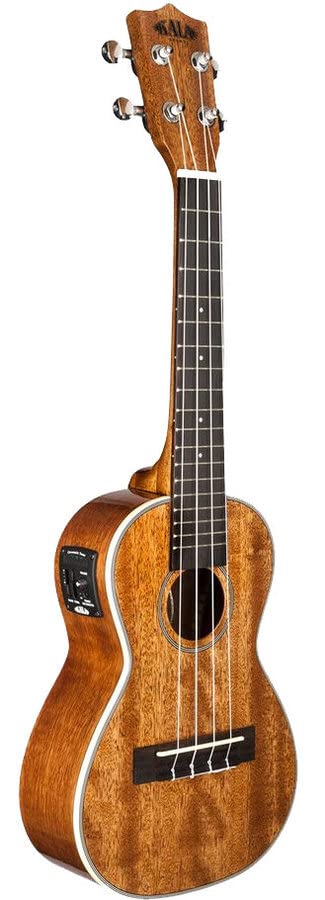 Kala KA-CGE Acajou – Ukulele Concert électro – finition brillante - Les Beatles, Paul McCartney, John Lennon, RIngo Starr, George Harrison Kala KA-CGE Acajou - Ukulele Concert électro - finition brillante