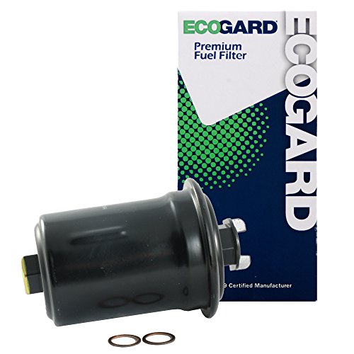 ECOGARD XF44605 Premium Fuel Filter Fits Mitsubishi Mighty Max 2.4L 1990-1996 | Toyota Supra 3.0L 1987-1992 | Dodge Ram 50 2.4L 1990-1993, Ram 50 3.0L 1990-1991
