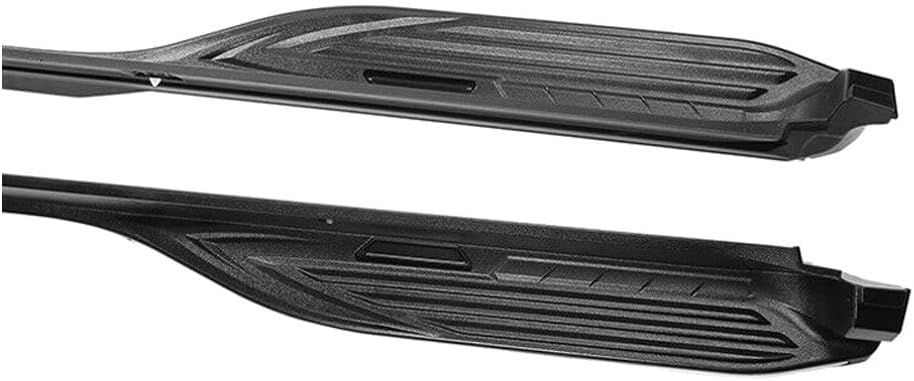 Style Aluminum Side Step Nerf Bar Running Boards Left Right Brackets Screws for Toyota for C-HR 2018-2022 2pc Black Mixed Silver ADV-5-RB- TCHR17