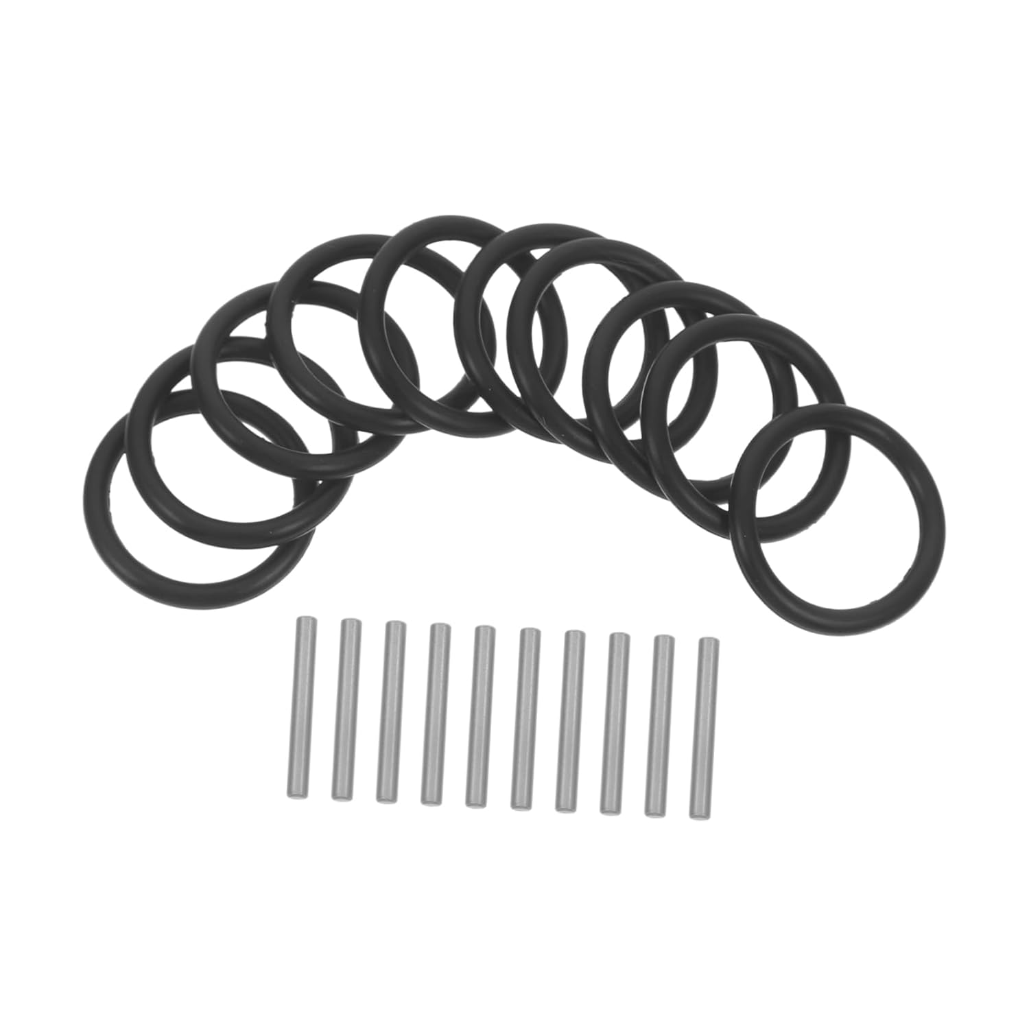 10sets Impact Driver Socket Attachment Rubber Ring and Pin for Wrench Sealing Gasket for Efficient Tool Performance and Versatile Applications